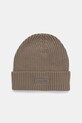 Шапка с примесью кашемира Calvin Klein с добавлением шерсти зелёный LV04D8053G