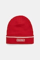 Παιδικός σκούφος από μείγμα μαλλιού Calvin Klein άλλο κόκκινο LV04D8054G