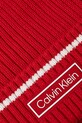 Calvin Klein czapka z domieszką wełny dziecięca LV04D8054G czerwony AW25