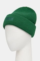 Calvin Klein czapka z dodatkiem wełny LV04D8058G zielony AW25