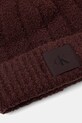 Шапка з вовною Calvin Klein LV04D8065G коричневий AW25