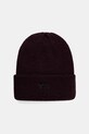 Y-3 czapka z dodatkiem wełny Beanie gruba fioletowy KC0446