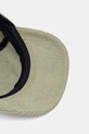 Tommy Hilfiger czapka z daszkiem sztruksowa zielony AM0AM13583