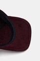 Tommy Hilfiger șapcă de baseball din catifea burgundia AM0AM13583