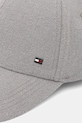 Καπέλο Tommy Hilfiger AM0AM13584 γκρί AW25