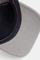 Šiltovka Tommy Hilfiger sivá AM0AM13584