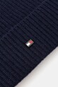 Accesorii Tommy Hilfiger caciula de casmir AM0AM13586 bleumarin