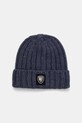 Blauer czapka KIBLY aplikacja granatowy BLUA05301
