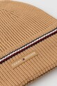Accesorii Tommy Hilfiger pălărie din amestec de lână AM0AM13587 bej