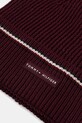 Αξεσουάρ Σκουφάκι με προσθήκη μαλλιού Tommy Hilfiger AM0AM13587 μπορντό