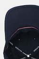 Tommy Hilfiger czapka z daszkiem bawełniana granatowy AM0AM13801