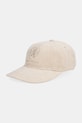 Tommy Hilfiger czapka z daszkiem wełniana wełna beżowy AM0AM13827