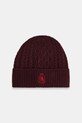 Шапка Tommy Hilfiger середньої щільності бордо AM0AM13828