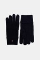 Akcesoria Tommy Hilfiger czapka i rękawiczki z domieszką kaszmiru 2-pack AM0AM13806 granatowy