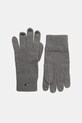Akcesoria Tommy Hilfiger czapka i rękawiczki z domieszką kaszmiru 2-pack AM0AM13806 szary