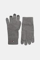 Akcesoria Tommy Hilfiger czapka i rękawiczki z domieszką kaszmiru 2-pack AM0AM13806 szary