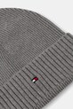 Tommy Hilfiger czapka i rękawiczki z domieszką kaszmiru 2-pack szary AM0AM13806