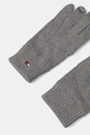 Tommy Hilfiger czapka i rękawiczki z domieszką kaszmiru 2-pack AM0AM13806 szary