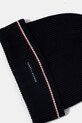 Σκουφάκι και κασκόλ με προσθήκη μαλλιού Tommy Hilfiger AM0AM13809 σκούρο μπλε