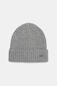 Geox czapka wełniana YVAN wełna szary M5660F.T3310
