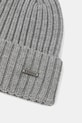 Geox czapka wełniana YVAN M5660F.T3310 szary AW25