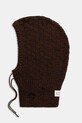 MM6 Maison Margiela balaclava with wool brown SH2TB0005.M13174.961