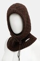 Accessories MM6 Maison Margiela balaclava with wool SH2TB0005.M13174.961 brown