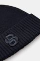 Akcesoria BOSS czapka z wełną 50522444 granatowy