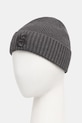 Шапка з вовною BOSS 50522444 сірий AW25
