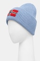 Napapijri wool blend beanie F-Evei NP0A893PI841 blue AW25