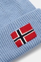 Accessories Napapijri wool blend beanie F-Evei NP0A893PI841 blue