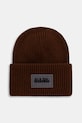 Детская хлопковая шапочка Napapijri x Martine Rose гладкий коричневый NP0A4FQ8WT11