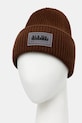 Детская хлопковая шапочка Napapijri x Martine Rose NP0A4FQ8WT11 коричневый AW25