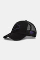 New Era czapka z daszkiem bawełniana 0 aplikacja czarny 60691124