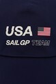 Tommy Hilfiger czapka z daszkiem x SAIL GP AM0AM13975 granatowy AW25