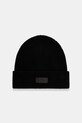 Michael Kors czapka wełniana wełna czarny MKMC539771