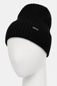 Akcesoria Michael Kors czapka z domieszką wełny MKMC538418 czarny