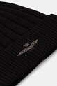 Bavlněná čepice Aeronautica Militare CU0063UL00485 černá AW25