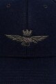 Aeronautica Militare czapka z daszkiem z wełną HA1085UCT02333 granatowy AW25