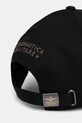 Аксесоари Памучна шапка с козирка Aeronautica Militare HA1100UCT02848 черен