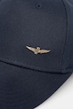 Bavlněná baseballová čepice Aeronautica Militare HA1122UCT02848 námořnická modř AW25