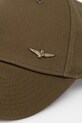 Aeronautica Militare czapka z daszkiem bawełniana HA1122UCT02848 zielony AW25