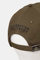 Doplňky Bavlněná baseballová čepice Aeronautica Militare HA1122UCT02848 zelená