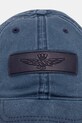 Aeronautica Militare czapka z daszkiem bawełniana HA1133UCT02476 granatowy AW25