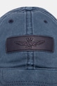 Памучна шапка с козирка Aeronautica Militare HA1133UCT02476 тъмносин AW25