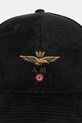 Aeronautica Militare czapka z daszkiem HA1229UCT04237 czarny AW25