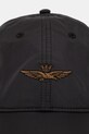 Aeronautica Militare czapka z daszkiem HA1230UCT04239 czarny AW25