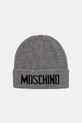 Kapa z volno Moschino Potisk siva M5875.60808