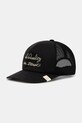 Visvim czapka z daszkiem goodyear ii cap bawełna czarny 125103003009
