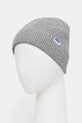 Hugo Blue czapka z dodatkiem wełny 50551371 szary AW25